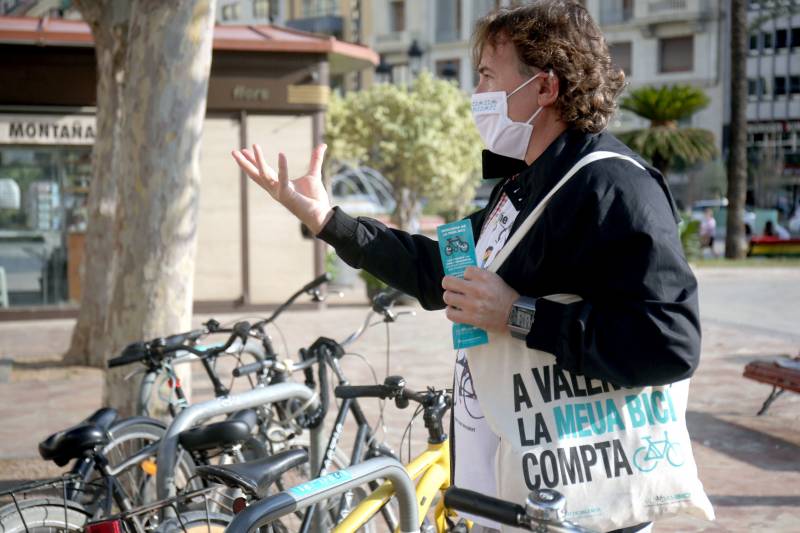 Presentación Campaña Bicis Ayuntamiento./ EPDA