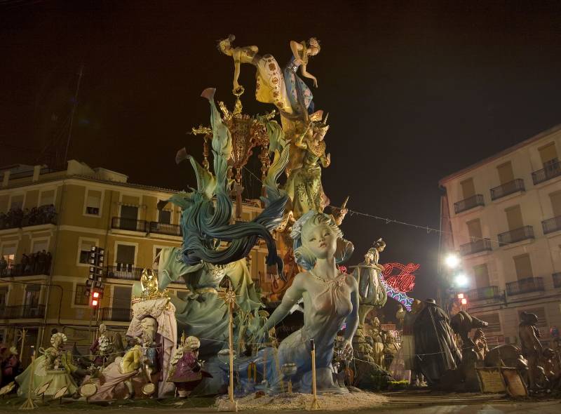 Falla en Getafe (Madrid) - Foto: Turespaña