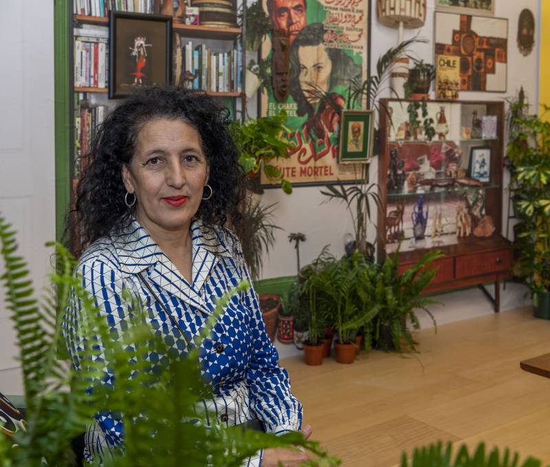 Zineb Sedira en la exposición del IVAM