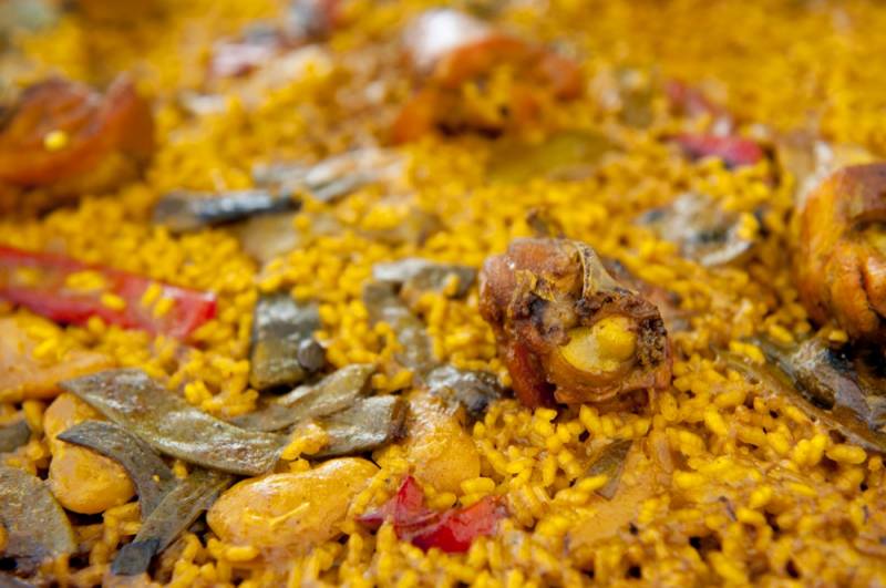 Paella valenciana. Foto València Turisme.