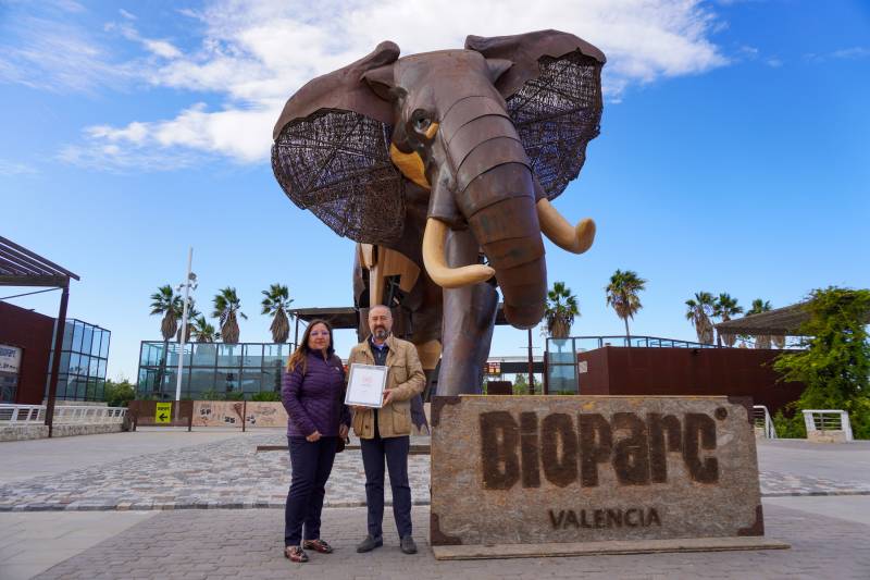 Pa Community entrega a BIOPARC Valencia el premio parque de naturaleza 2019