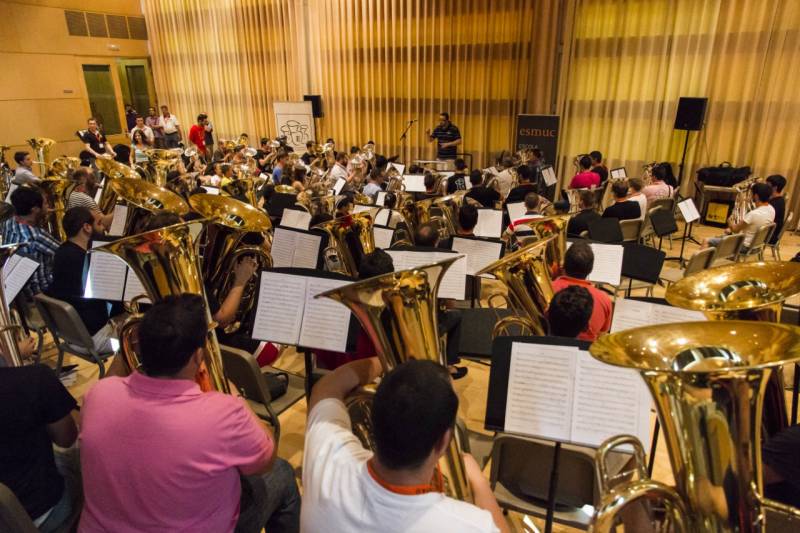 Un total de 400 músicos participan en este encuentro 