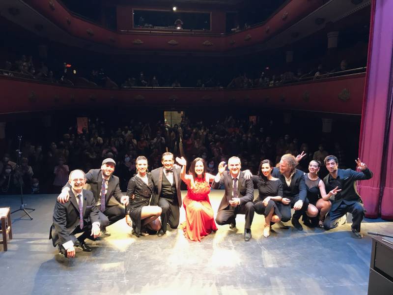 Tango en el teatro Talia./ EPDA