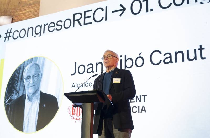 Joan Ribó al Congrés Nacional de la Xarxa Espanyola de Ciutats Intel·ligents. 