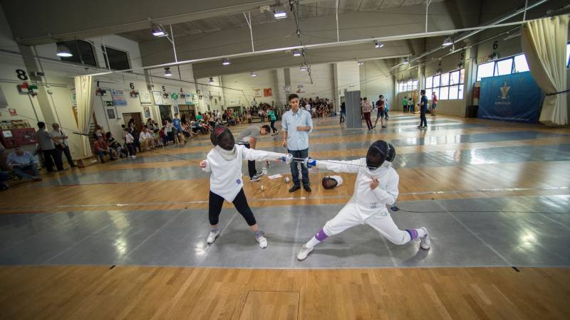  Una de las activitats organitzades en les instal·lacions esportives municipals

