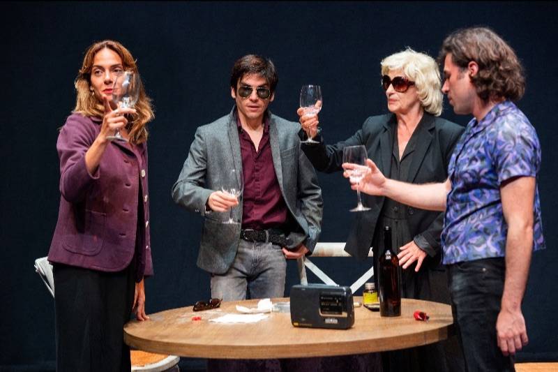 Laura Sanchis, Guille Zavala, Pilar Almeria i Pedro Mallol en 