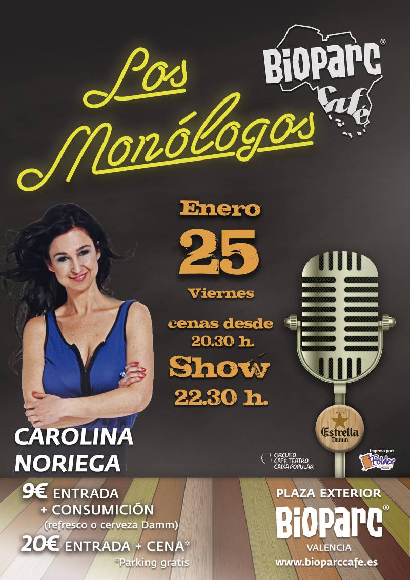 Monólogo Carolina Noriega - BIOPARC Cafe