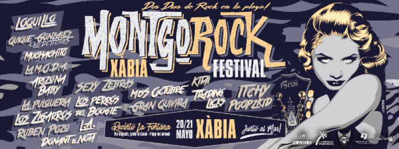 Cartel del Montgorock Xàbia Festival