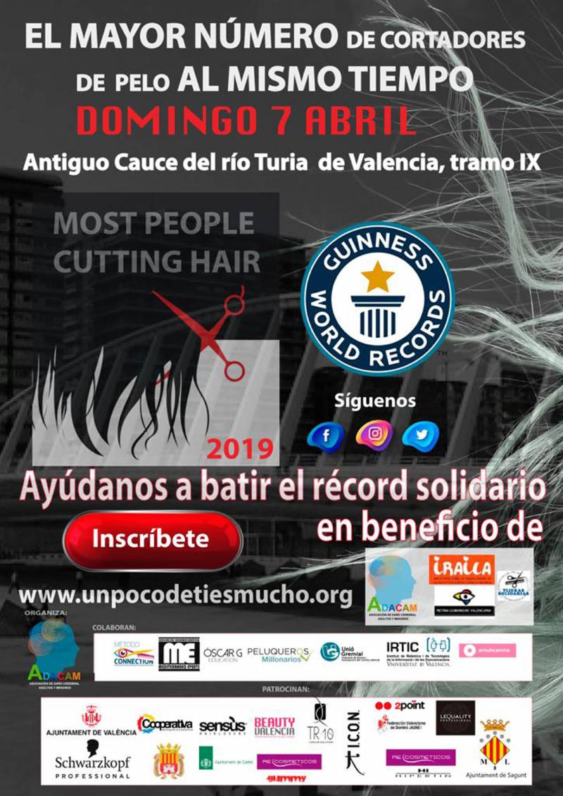 Guiness World Records 7 de abril Valencia