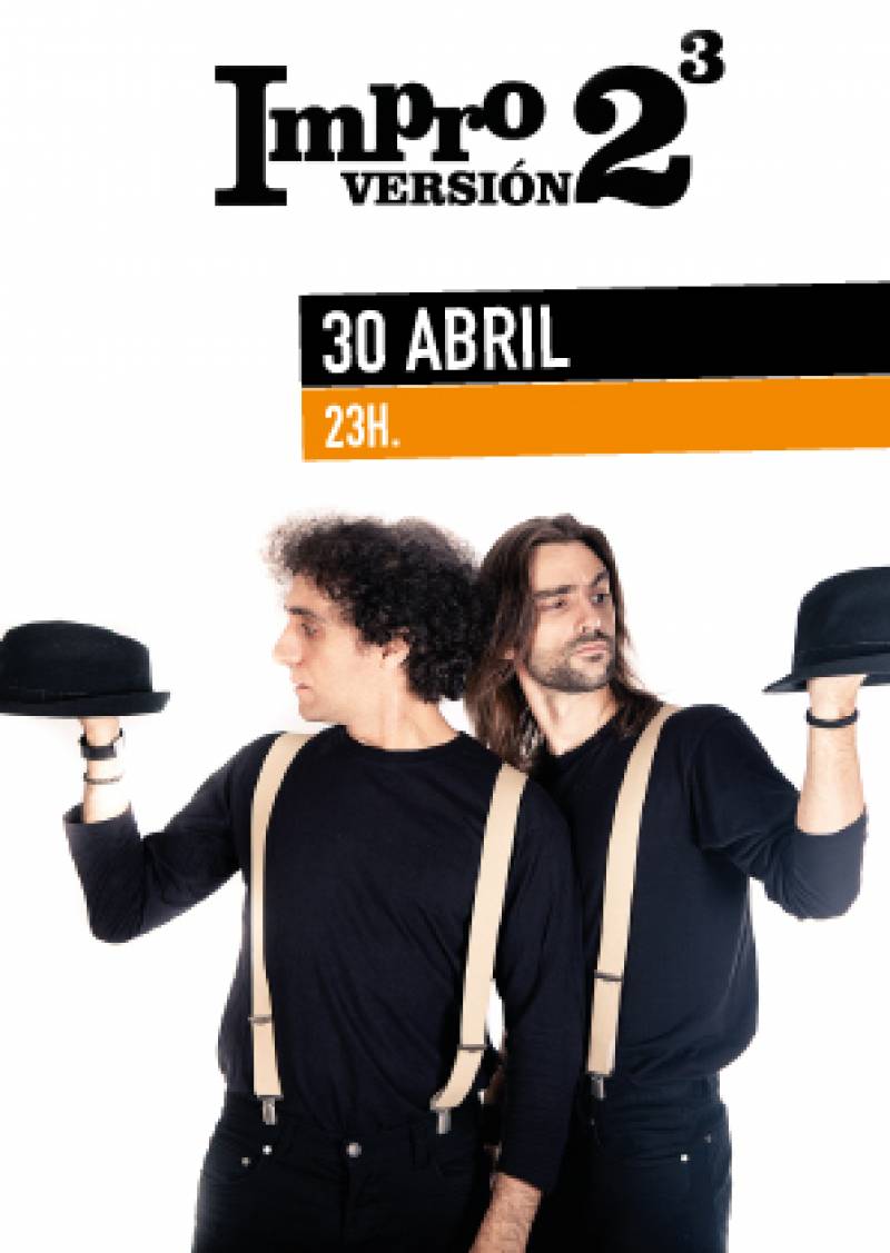 Cartel de Impro2 en el flumen. //viu valencia