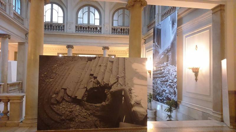 Expo 80 años bombardeos italianos