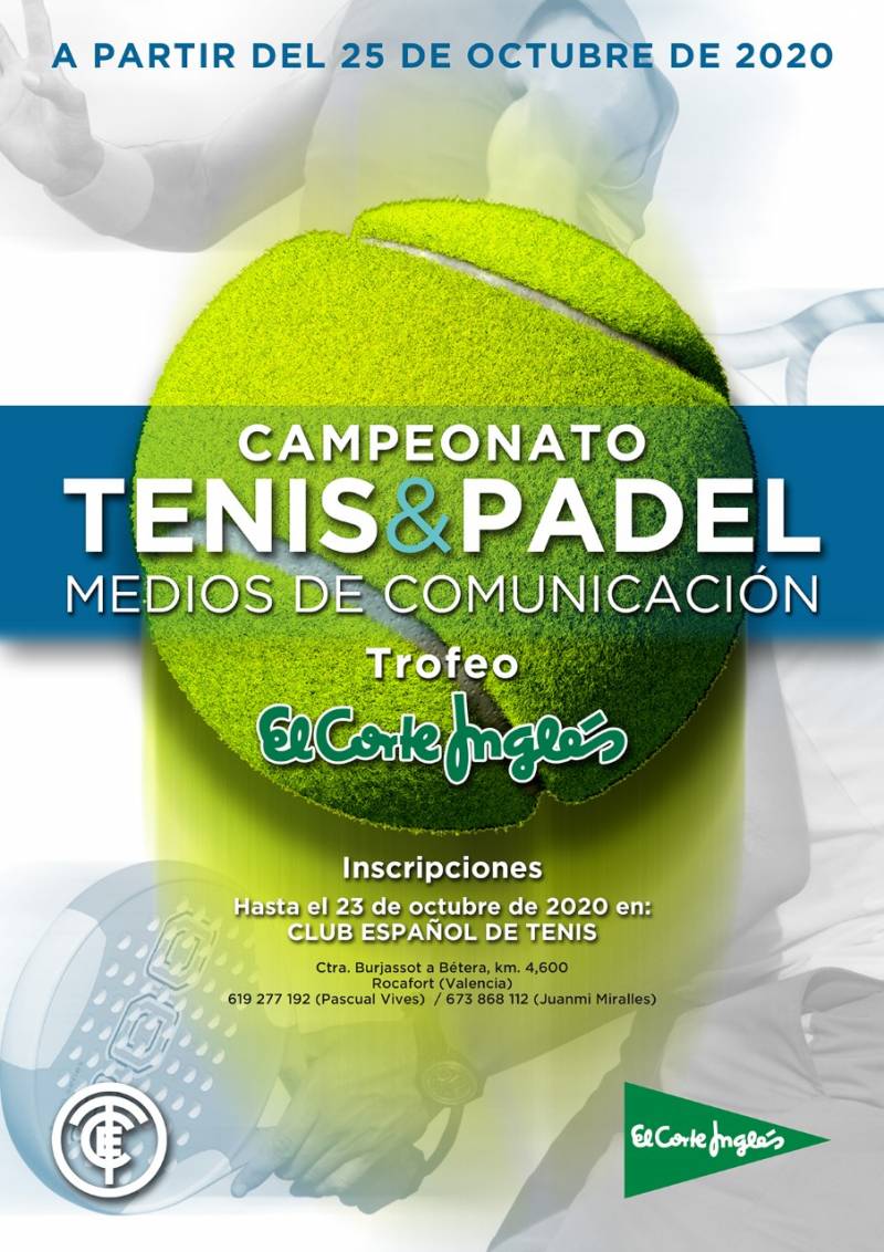 Campeonato Tenis y padel el Corte Inglés./ EPDA