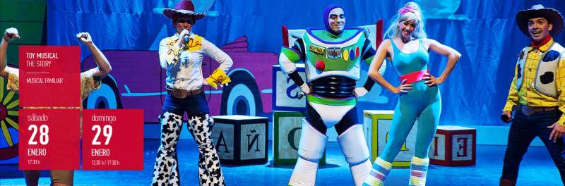 Toy Musical The Story en el Flumen