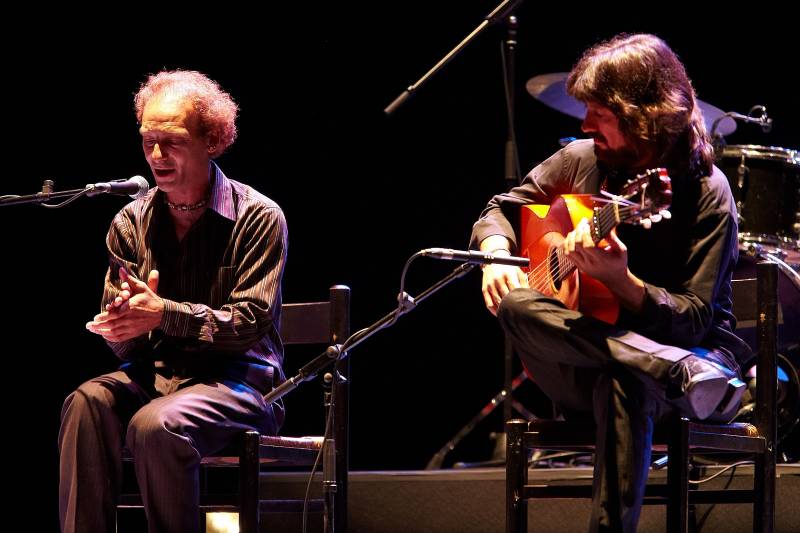 Artistas flamencos en escena. //viu valencia