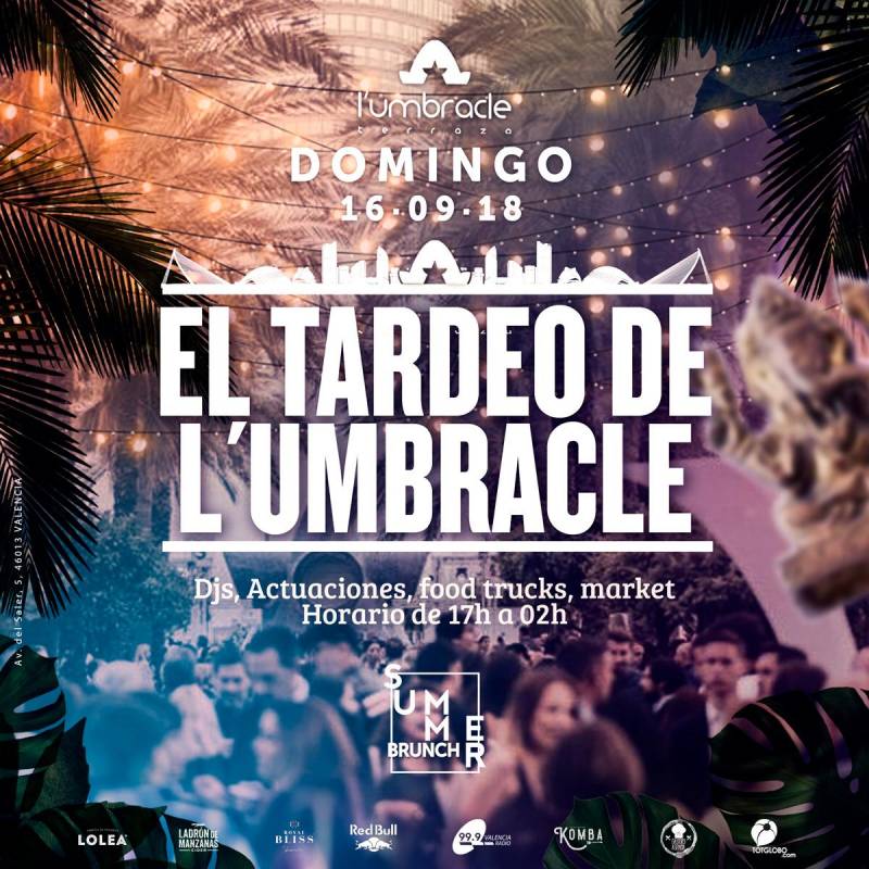 Umbracle tardeo 16 septiembre