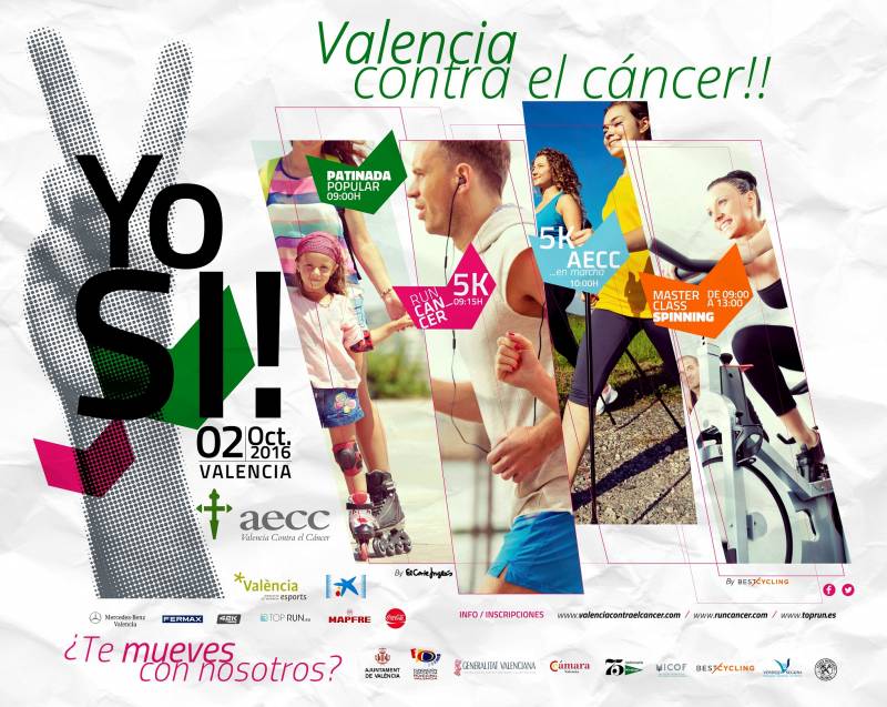 Valencia Contra el Cáncer 2 de octubre 2016