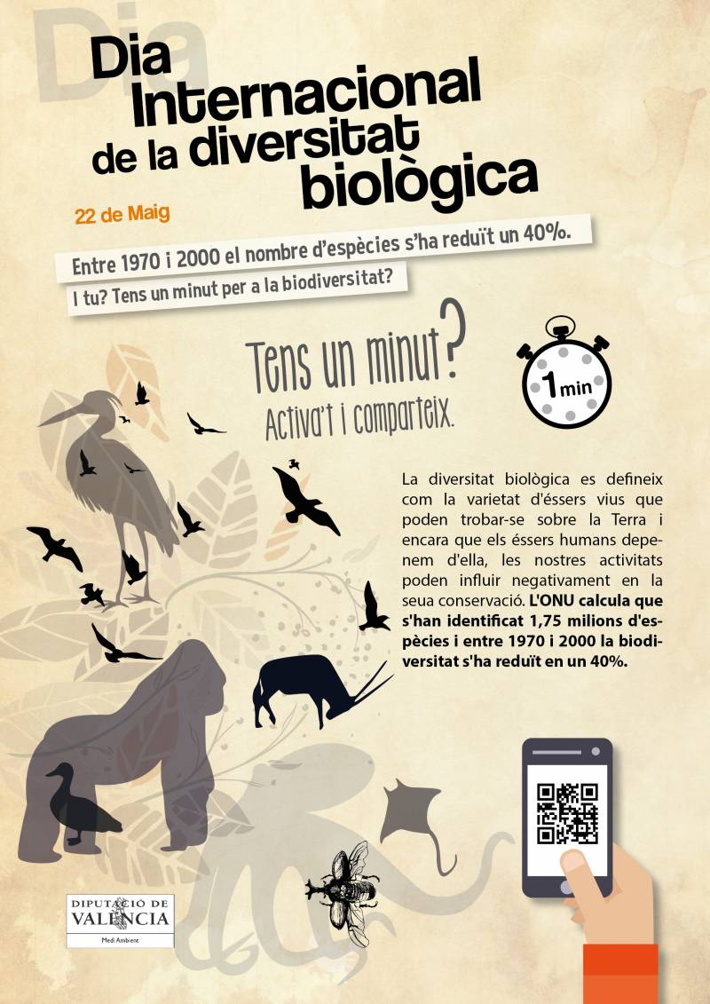 Dia Internacional de la Diversitat Biològica 22 mayo 