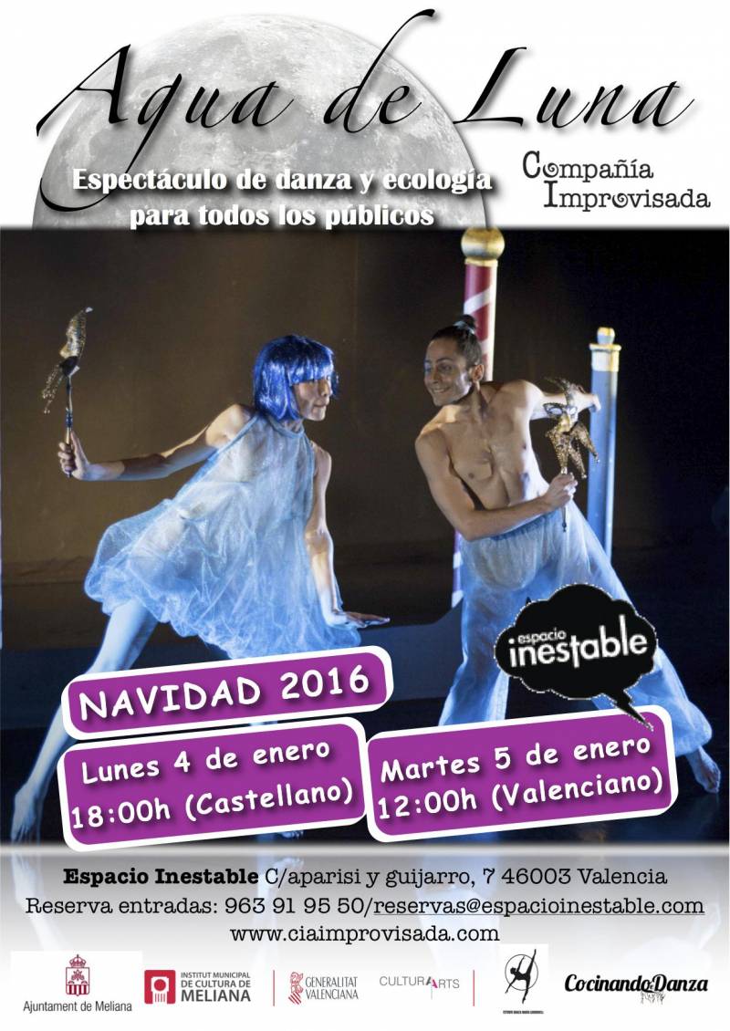 Cartel anunciador del espectáculo de danza. //Viu Valencia