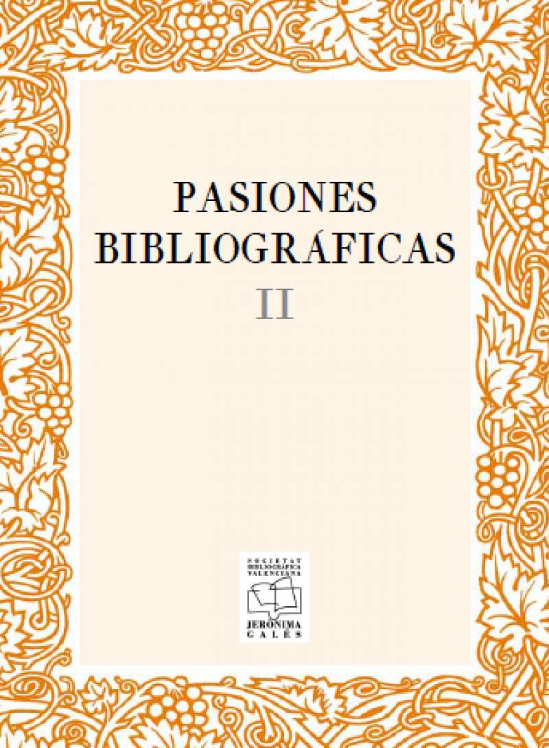 Portada Pasiones Bibliográficas II