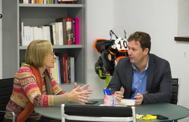 Andrés Campos con Paz Zúnica