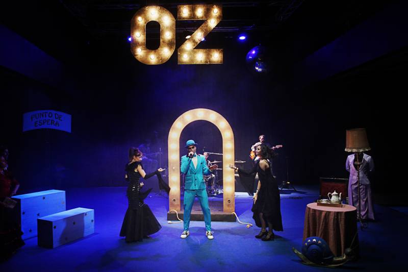 Una de las escenas del Mago de Oz  en Sala Russafa. //Viu Valencia