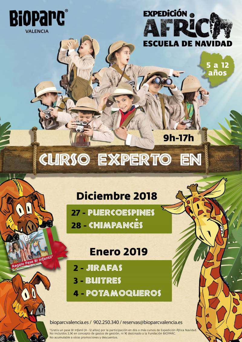 Expedición África Navidad 2018 - BIOPARC Valencia