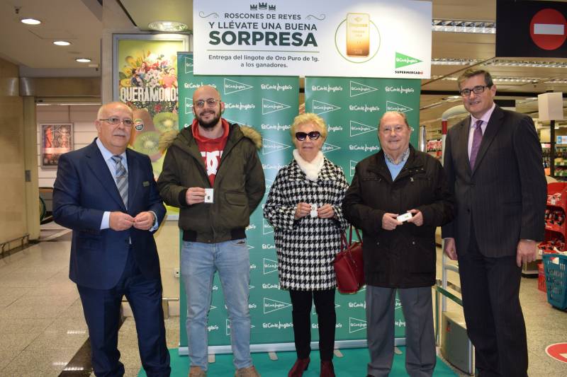 Entrega Lingotes de Oro en El Corte Inglés Pintor Sorolla