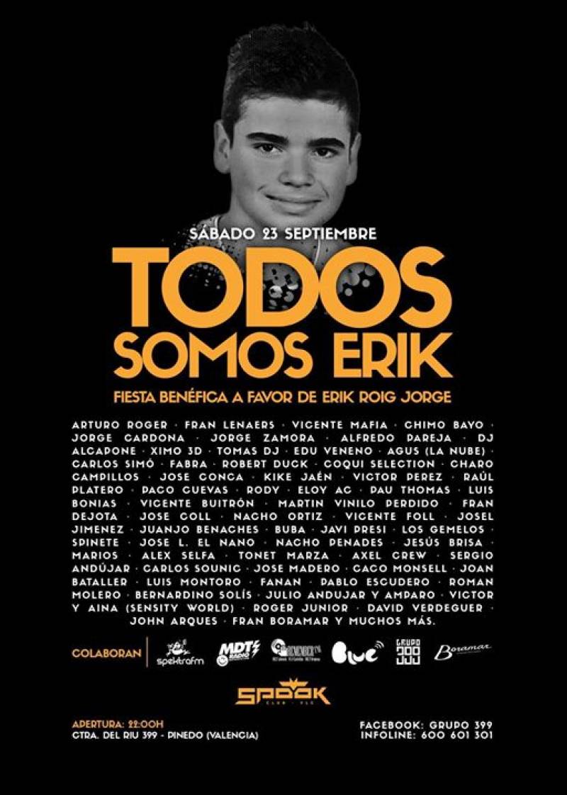 Gala Benéfica 23 septiembre en SPOOK Club Vlc 