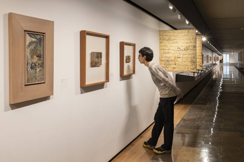 Visita Pinazo Identidades ©Miguel Lorenzo IVAM