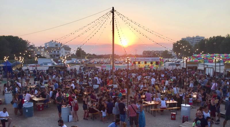 Éxito de visitantes en el festival gastronómico y de ocio familiar Solmarket de El Puig.