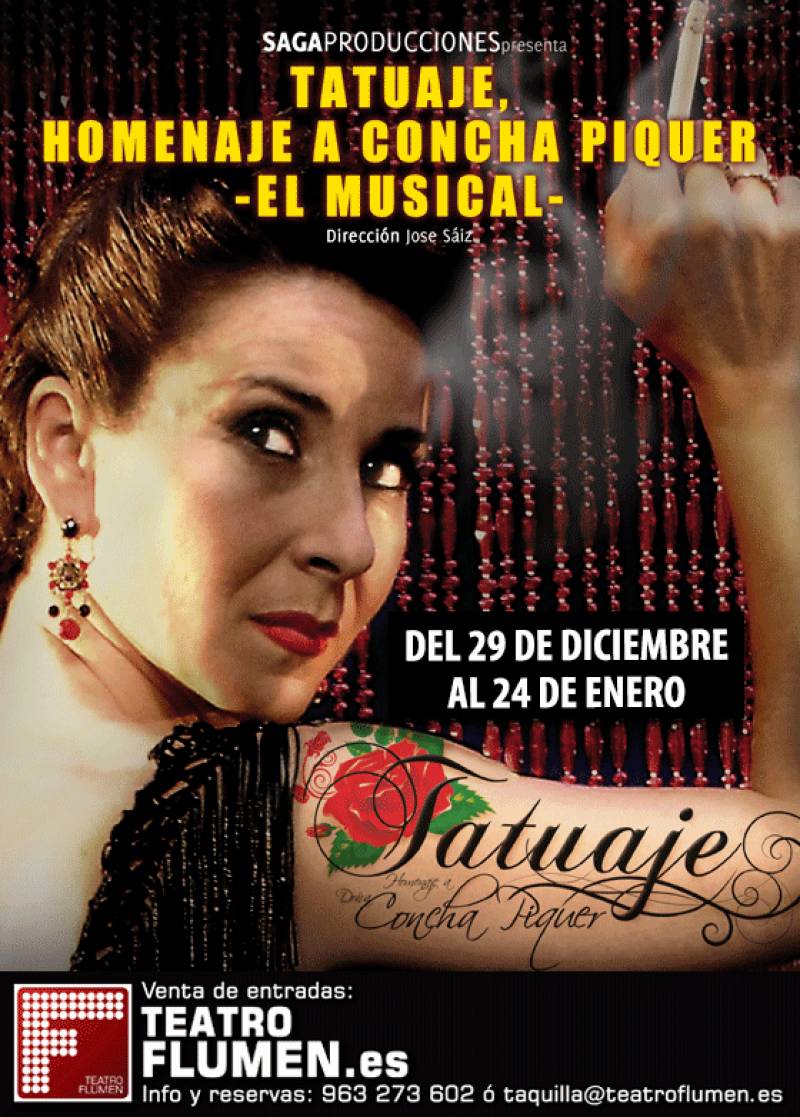Cartel de la obra de Concha Piquer. //Viu Valencia
