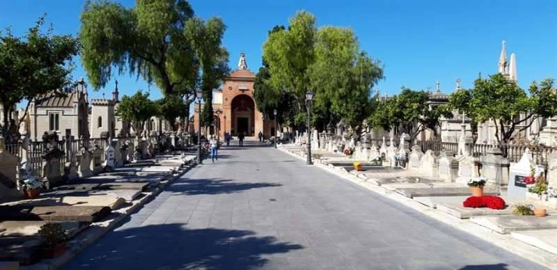 Imagen del cementerio de València. EFE