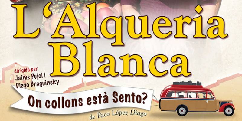 Cartel de la Alqueria Blanca al Talía. //Viu Valencia