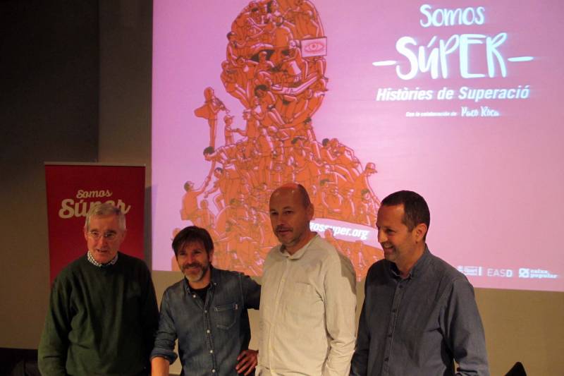 Paco Roca en la presentación del proyecto. //viu valencia
