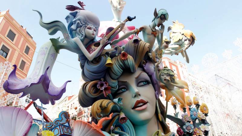 La Falla El Pilar, que ganó el año pasado : : Ayt. de Valencia