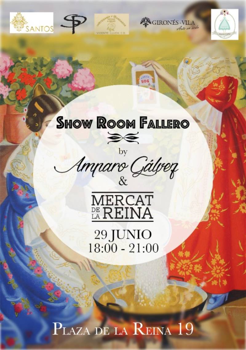 Show Room Fallero en Mercat de la Reina