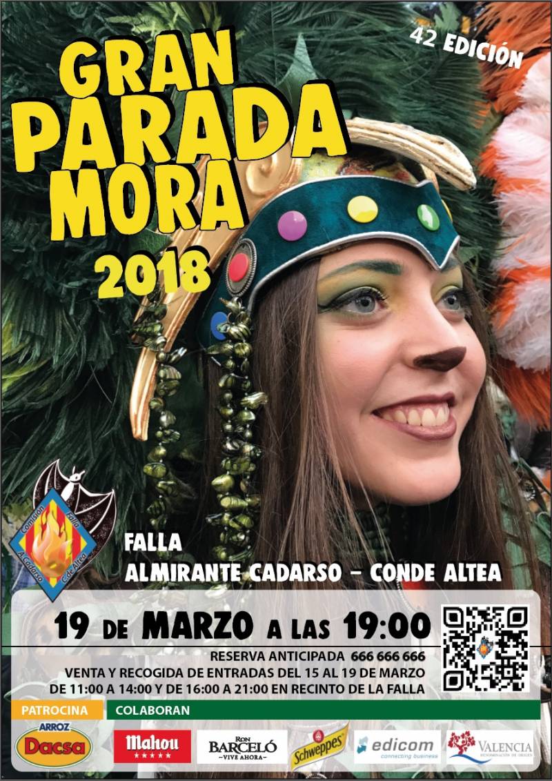 42ª Edición de la Parada Mora en la Falla Almirant Cadarso ? Comte D