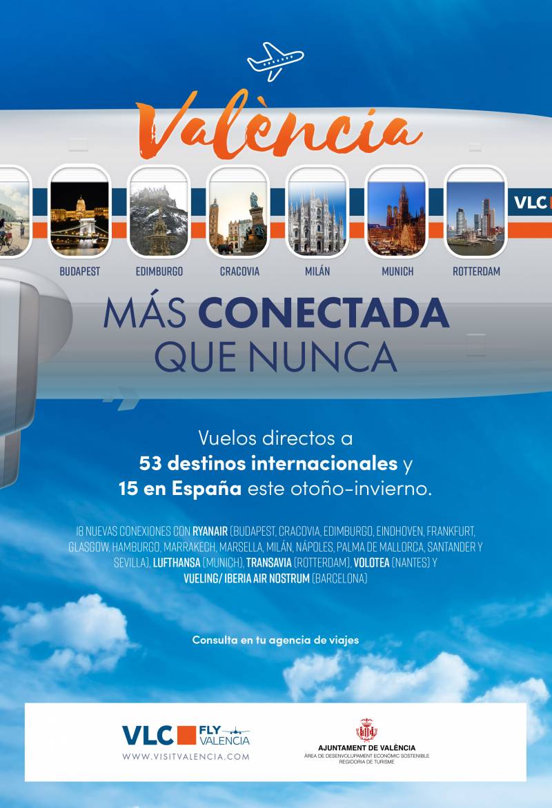 Conexiones aereas Valencia