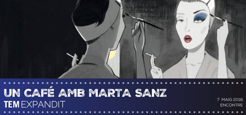 Cartel de Un Café con Marta Sánz. // viu valència