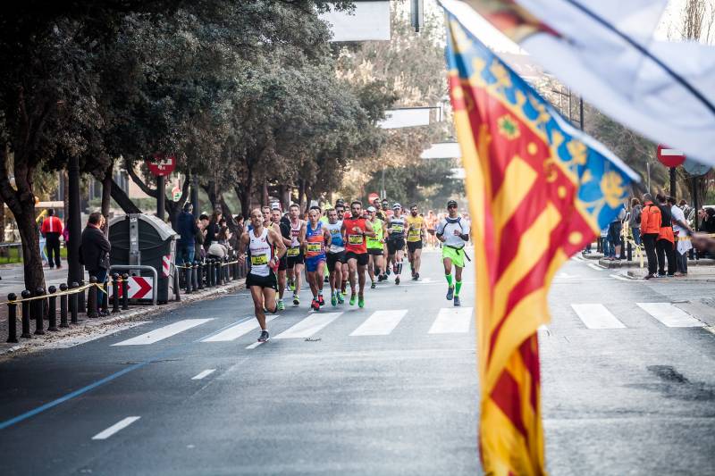 Participantes en el Maratón Valencia
