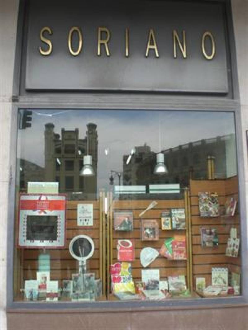 Fachada de Librería Soriano. FOTO EPDA