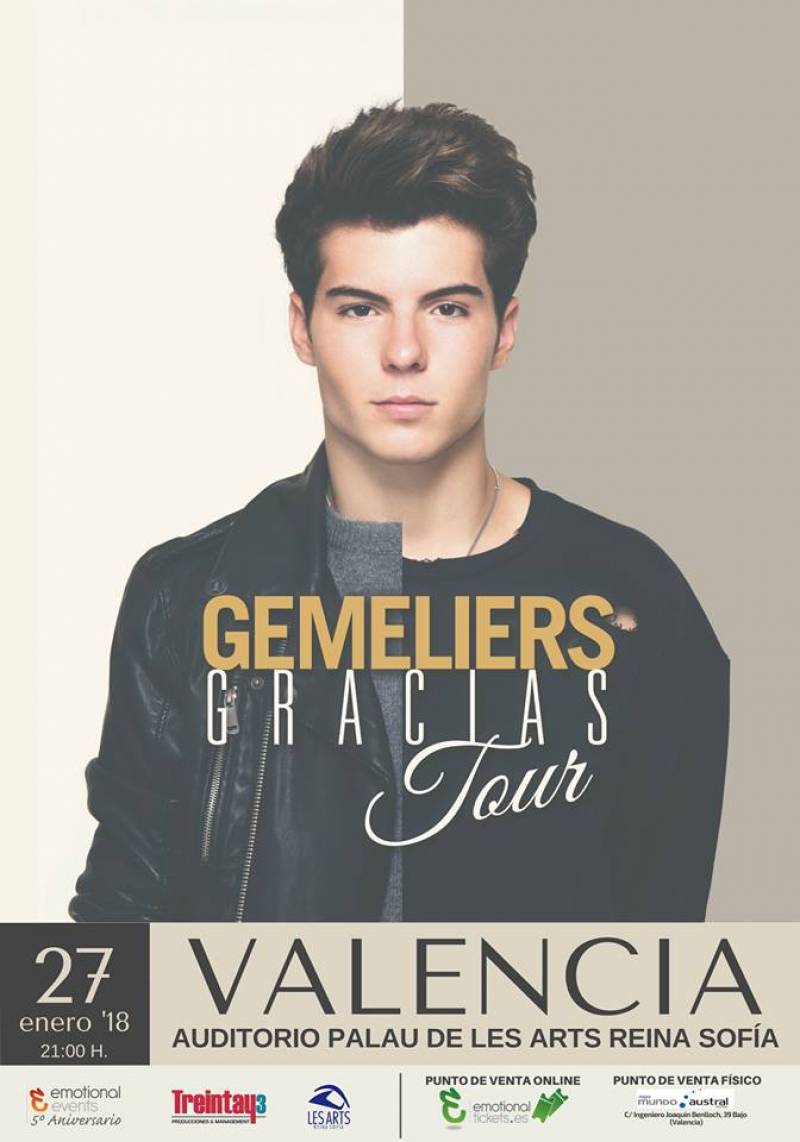 Cartel Gemeliers Valencia