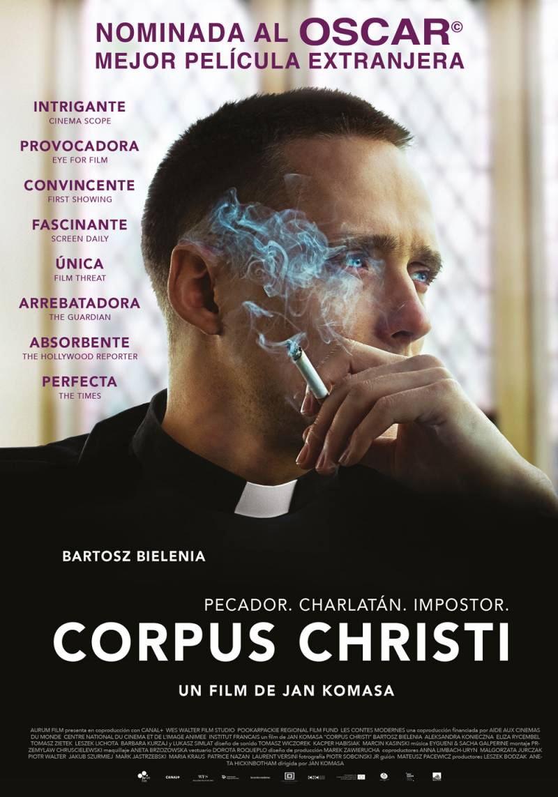 Cartel película Corpus Christi./ EPDA