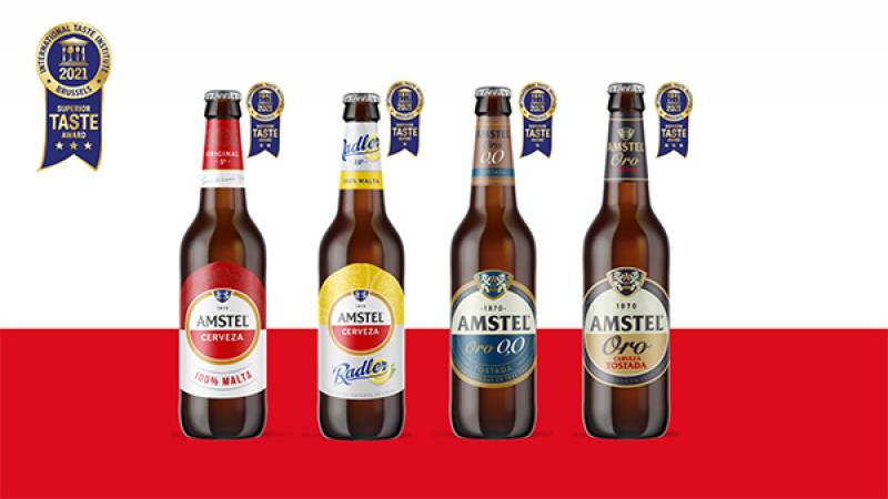 Imagen cerveza Amstel. EPDA