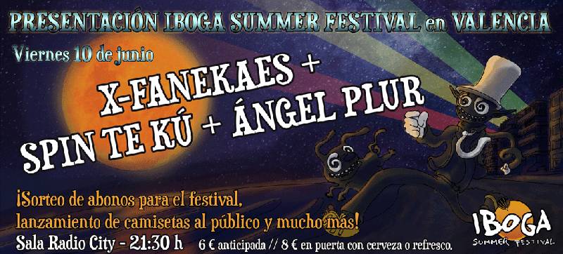 Cartel de presentación de Iboga Summer Festival