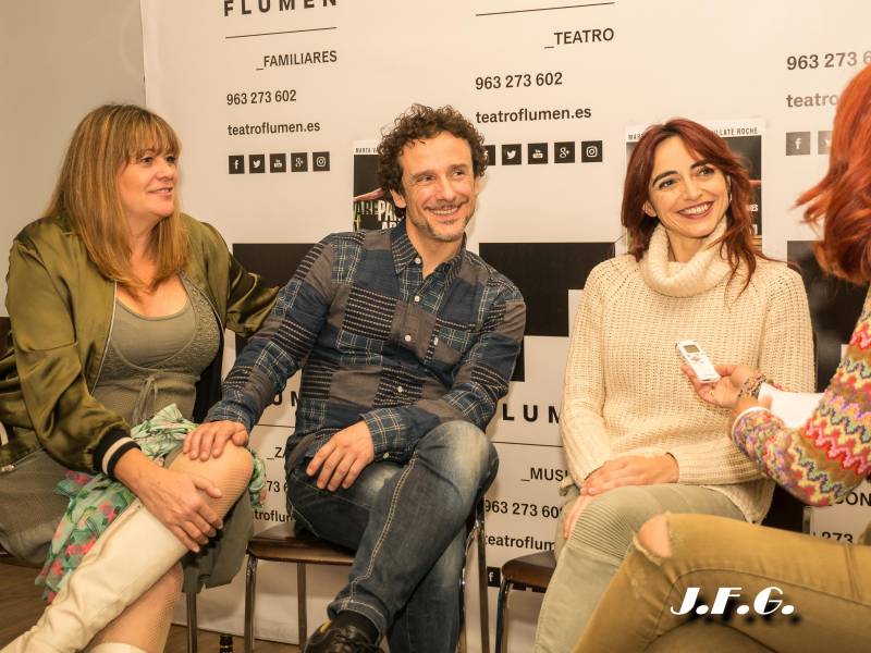 Marta Valverde, Víctor Ullate Roche y Lola Barroso