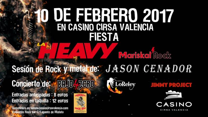 Fiesta La Heavy Casino Cirsa Valencia