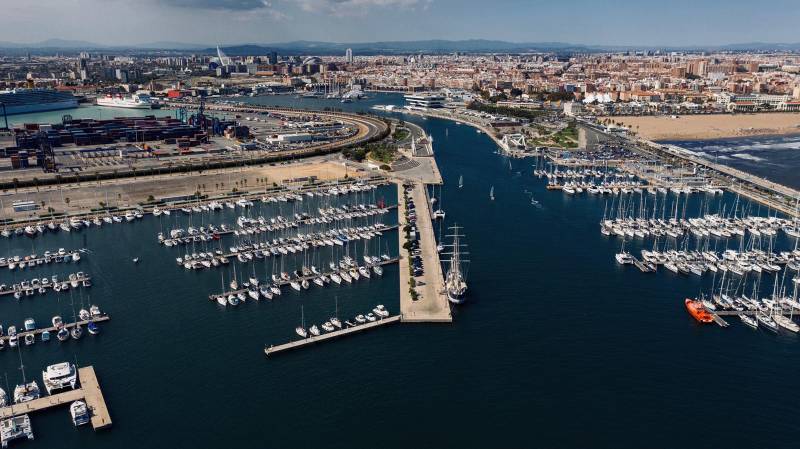 Amarres La Marina de Valencia 