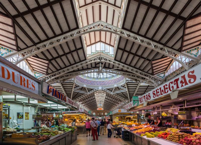 Mercado Central. Foto - Wikipedia