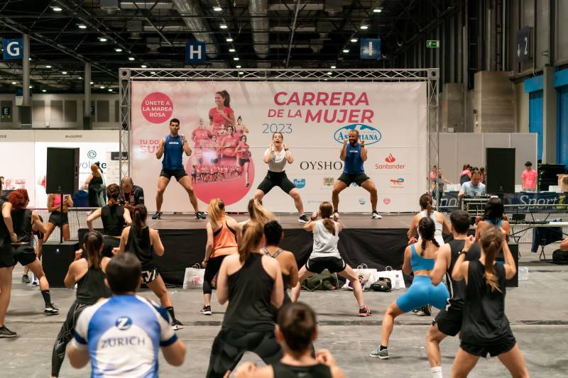 Nutrición, psicología, zumba, yoga y mucho más, en la Feria de la Corredora los días 12 y 13 de abril.
